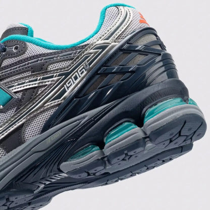 NB 1906U “Steel/Cyan”